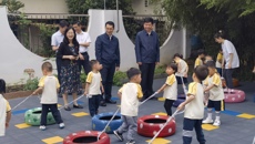 苏州市委副书记、市长吴庆文一行走访调研我校姑香苑幼儿园